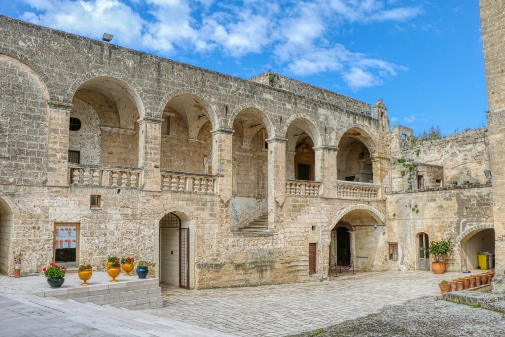 Le château de Grottaglie, Pouilles, Italie