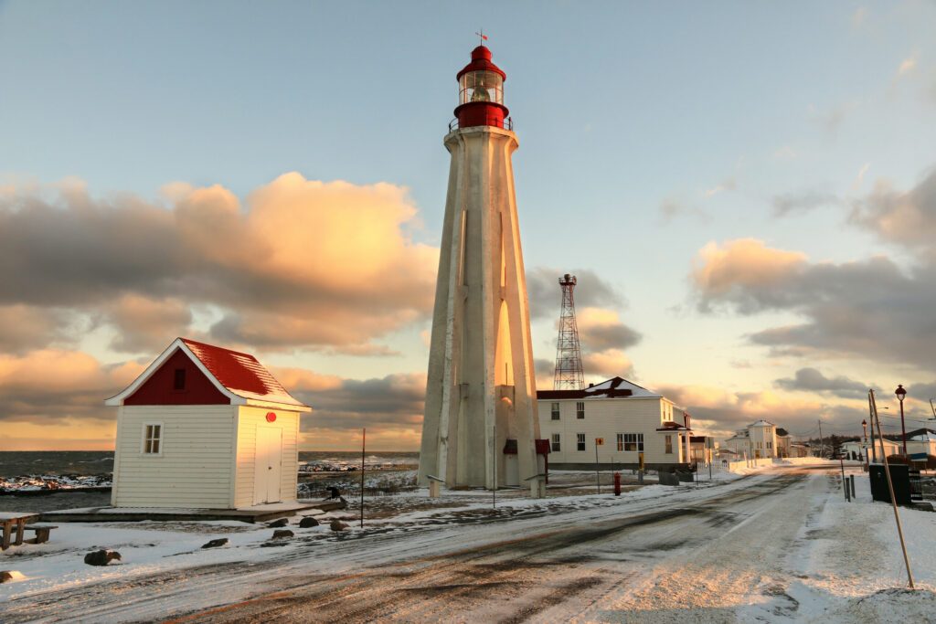 Lighthouse Pointe-au-Pere, Rimouski, Quebec