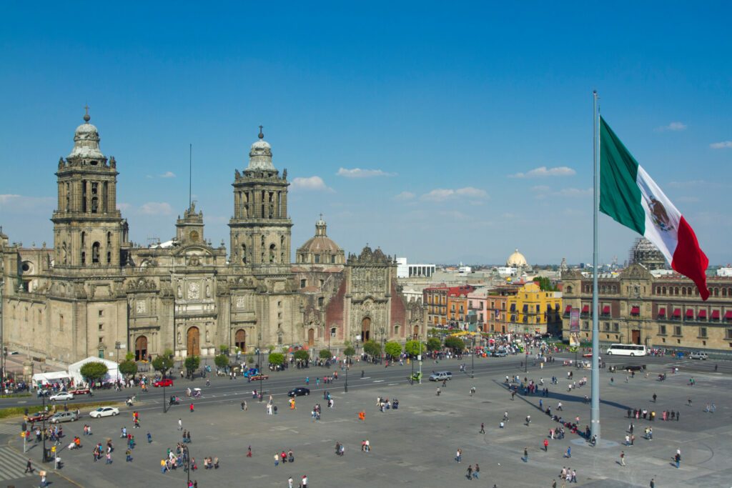 zocalo in mexico city