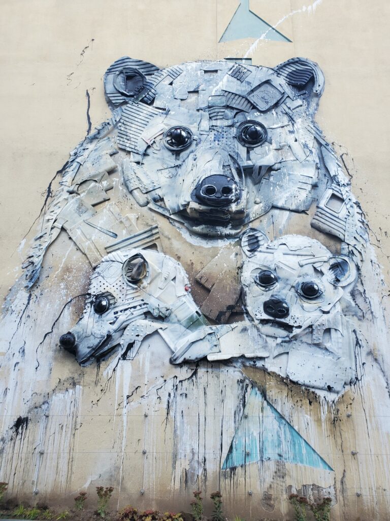Street Art - Les oursons de Bordalo à Nancy 