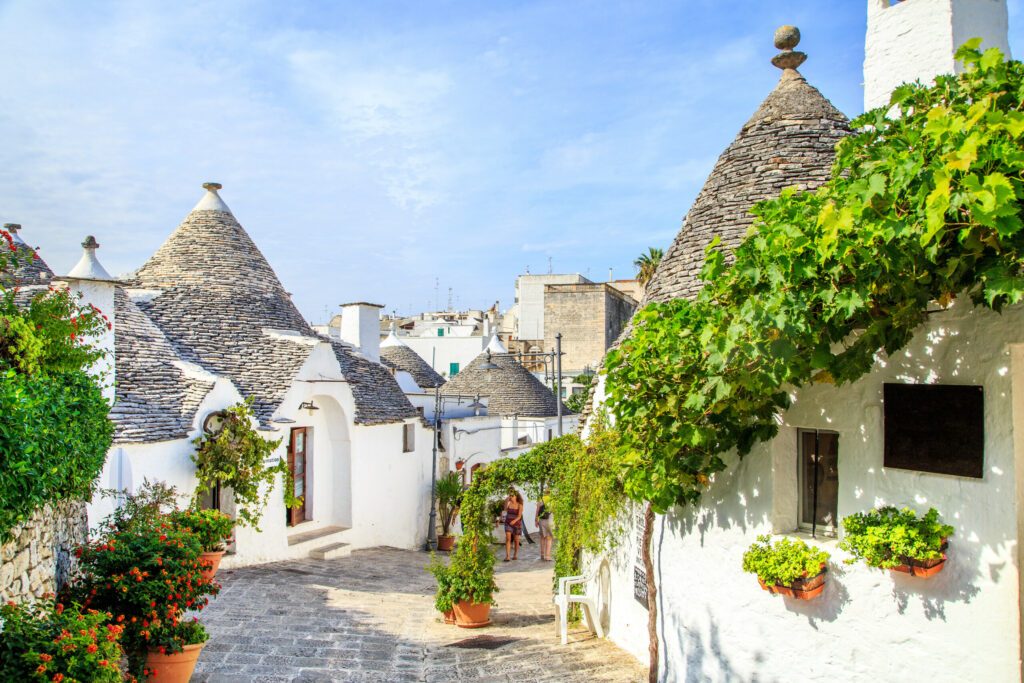 Les Trulli d'Alberobello, village des Pouilles