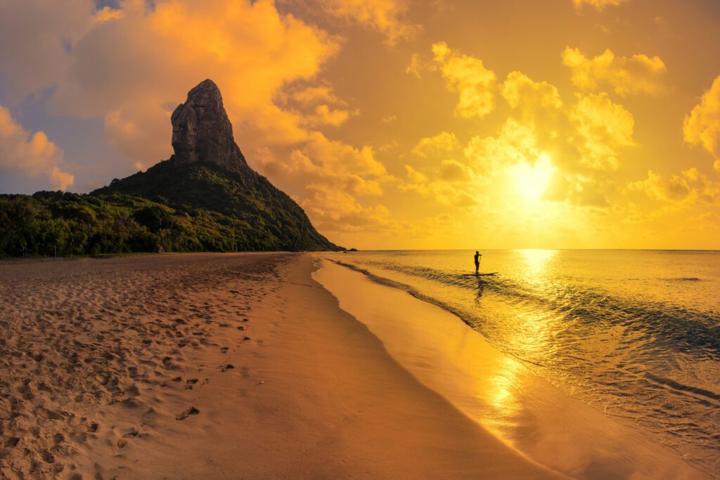 Golden Hour - morro do pico - Fernando de Noronha Brazil