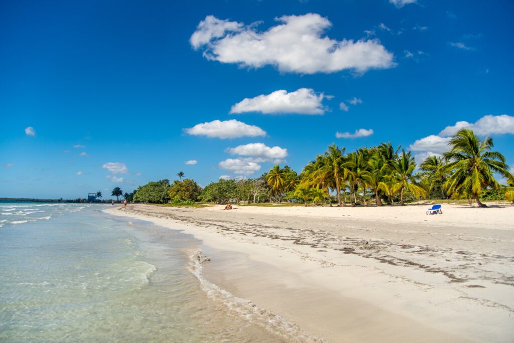 The Famous Playa Larga in Cuba