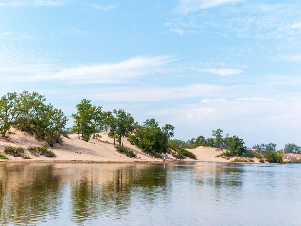 Le Parc provincial de Sandbanks, Ontario
