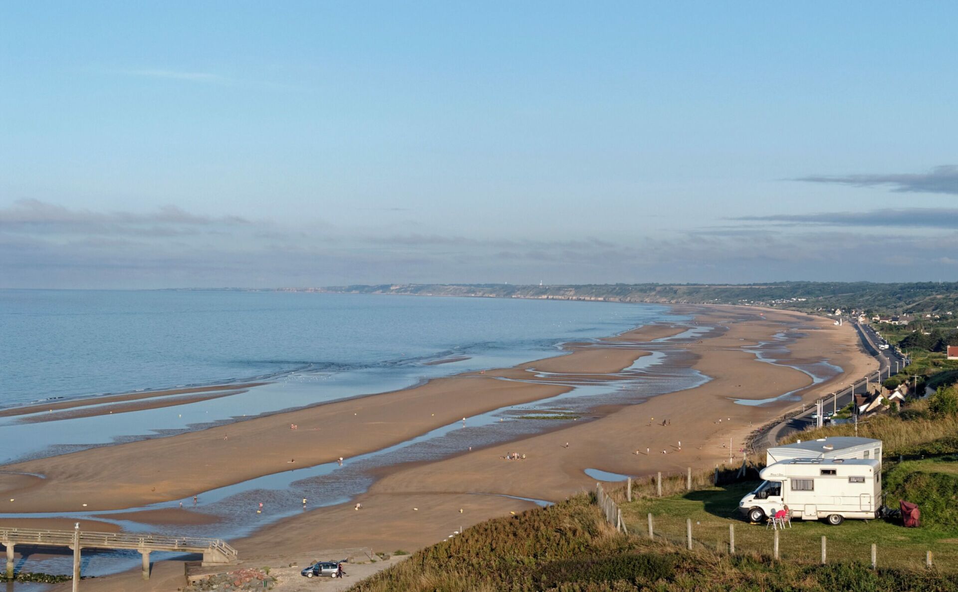 Itinéraire en Normandie en camping-car