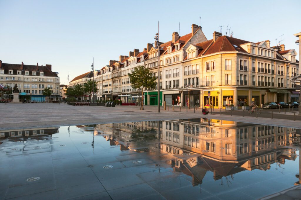 Place Jeanne Hachette in Beauvais