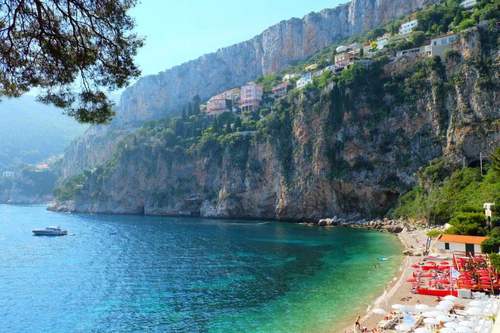 Mala Beach in Cap d'Ail, France