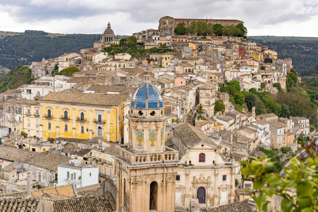 Toits de Raguse (Sicile - Italie)