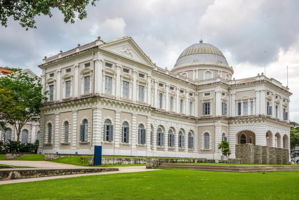 View at the Building of National Museum of Singapore