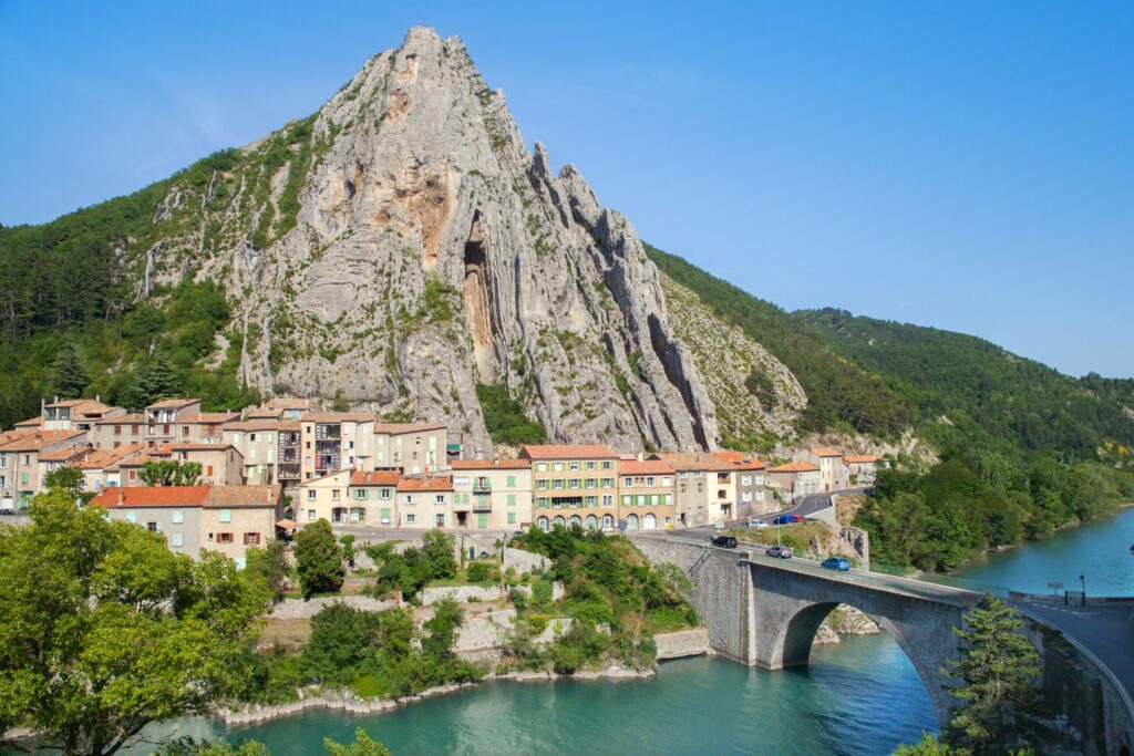 Sisteron in Provence, France