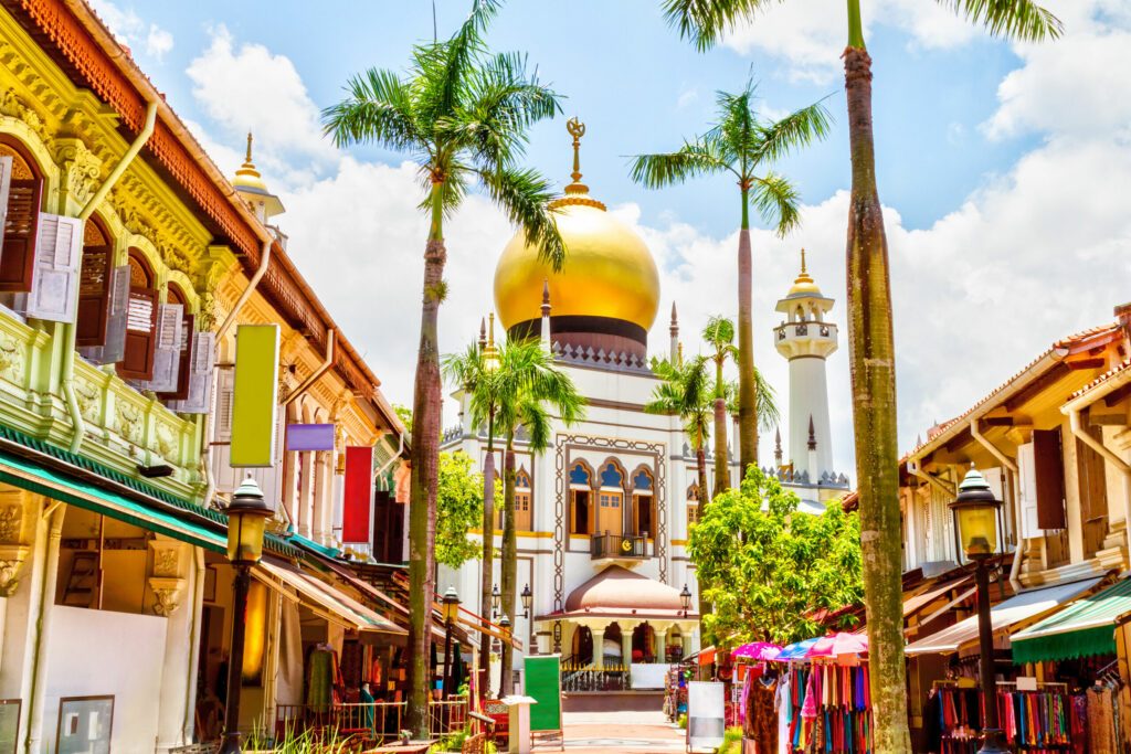 Historic Masjid Sultan Mosque is a national monument in Singapore with a long history dating back to 1824.