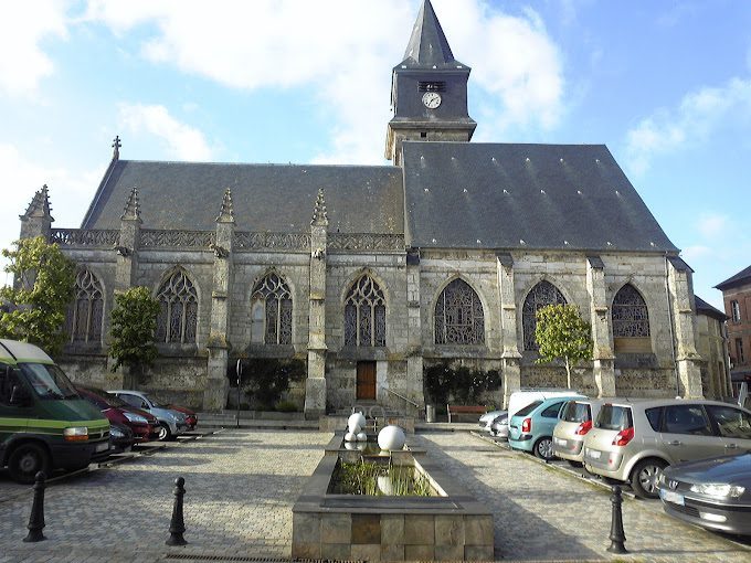 L'église de Beuzeville autour de Cabourg