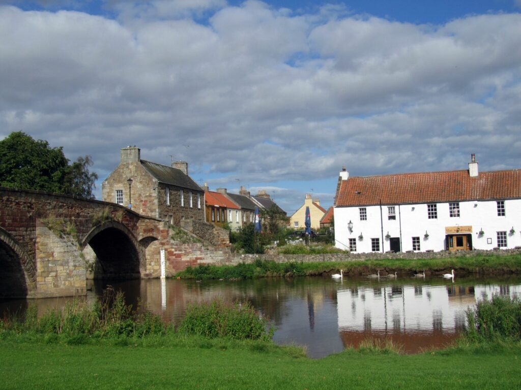 River Tyne at Nungate, Haddington.