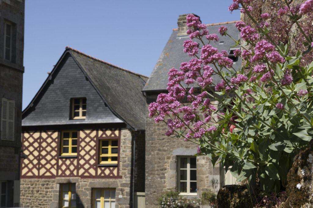 Village de Bécherel en région Bretagne