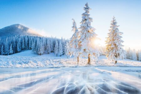 20 magnifiques paysages d’hiver à admirer autour du monde