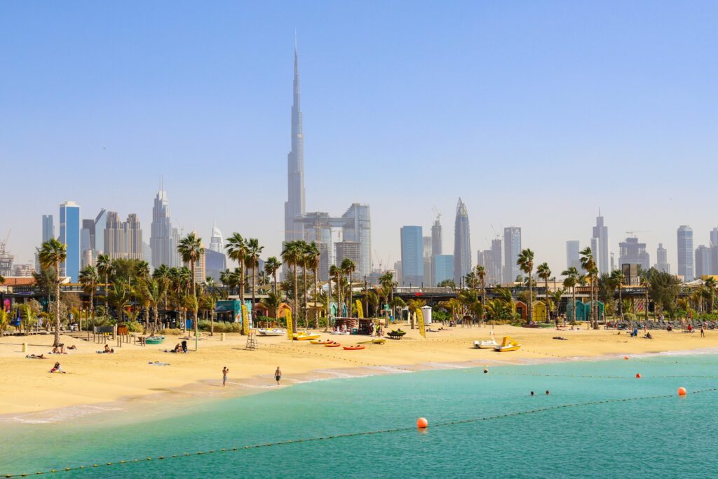 Plage à Dubaï