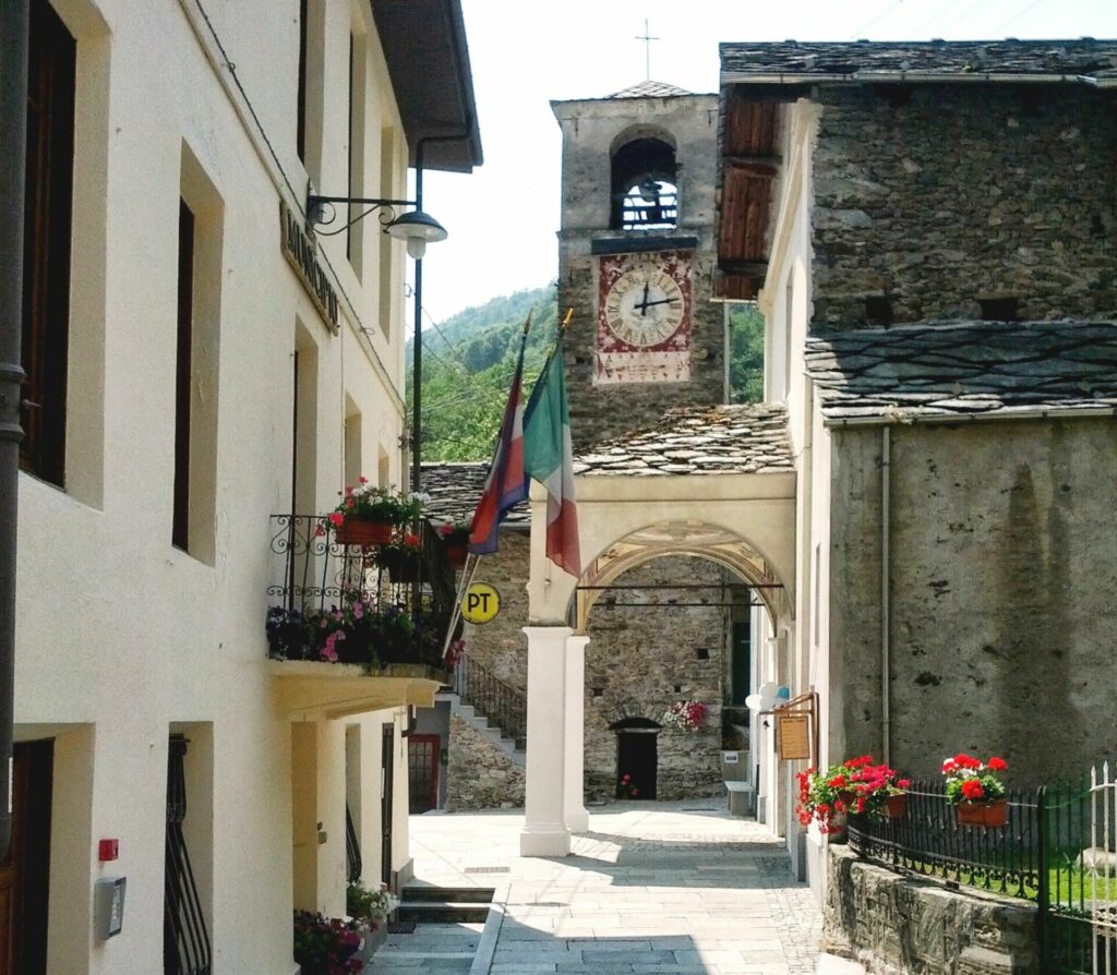 Ingria dans les villages du Piémont