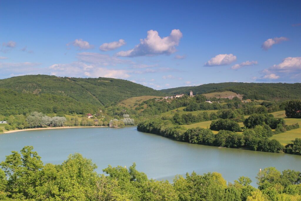 Le lac du Causse.(Corrèze)