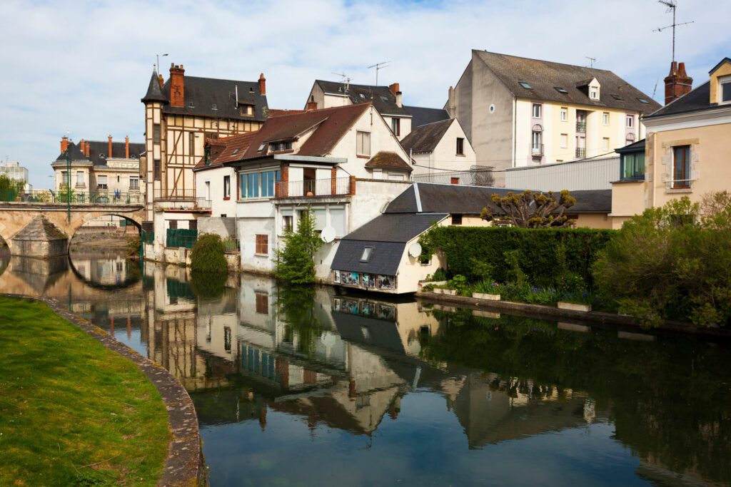 View of Vierzon, Cher, Centre-Val de Loire, France