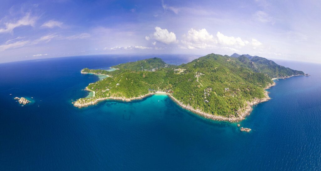 La petite île de Koh Tao en Thaïlande