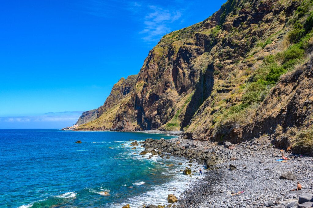 Plage de Jardim do Mar - Madère