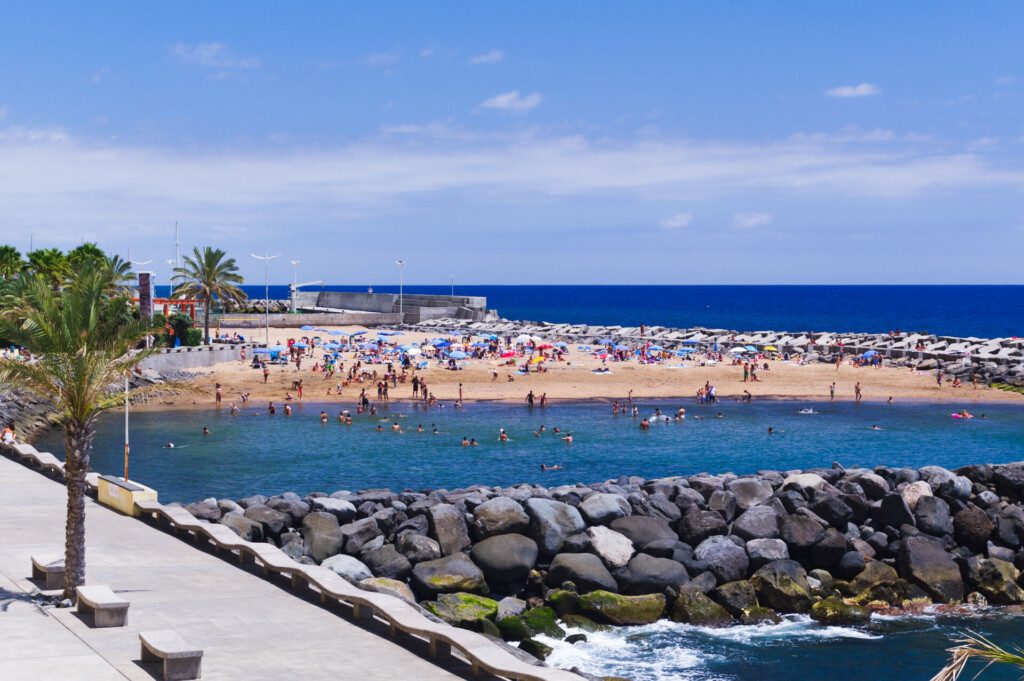 Praia da Calheta - plage de Madère