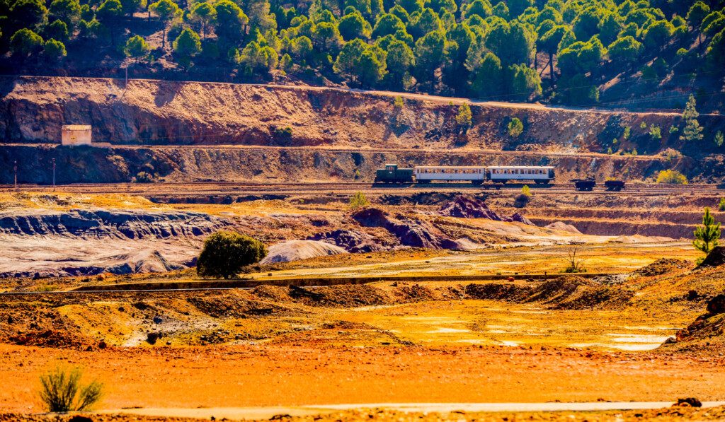 Le train historique des mines de Riotinto (Espagne)