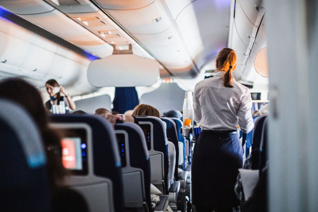Métier de Steward ou hôtesse de l'air