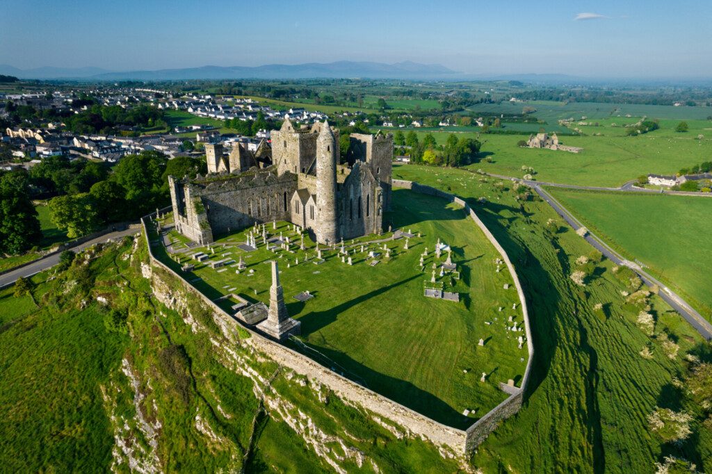Arrêt au Rock of Cashel sur la route vers Cork (Irlande du sud)