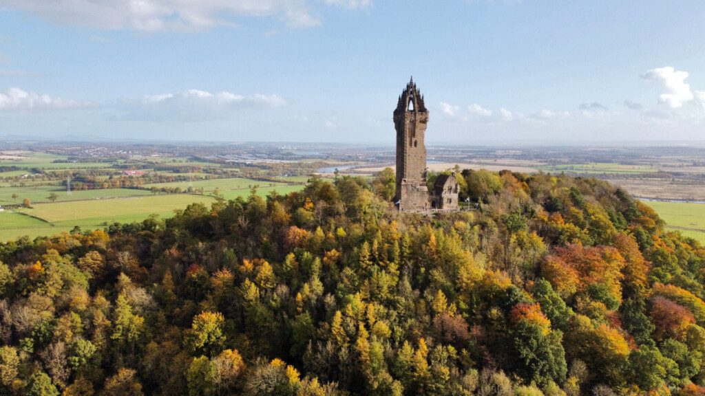 Le Monument à William Wallace sur les hauteurs de Stirling en Ecosse