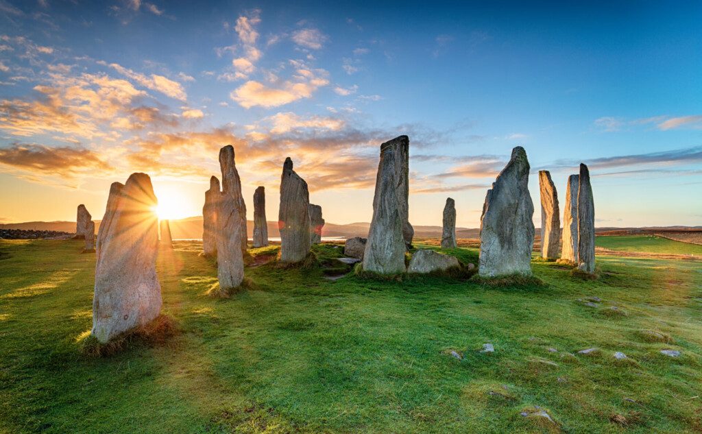 Le site mégalithique de Callanish sur l’île de Lewis en Écosse