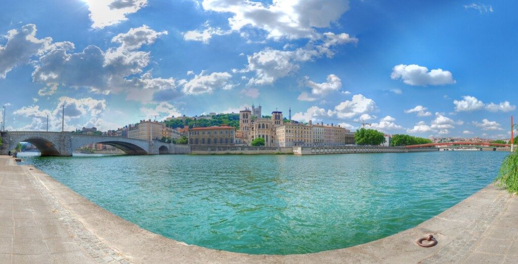 Les quais de Saône, Lyon