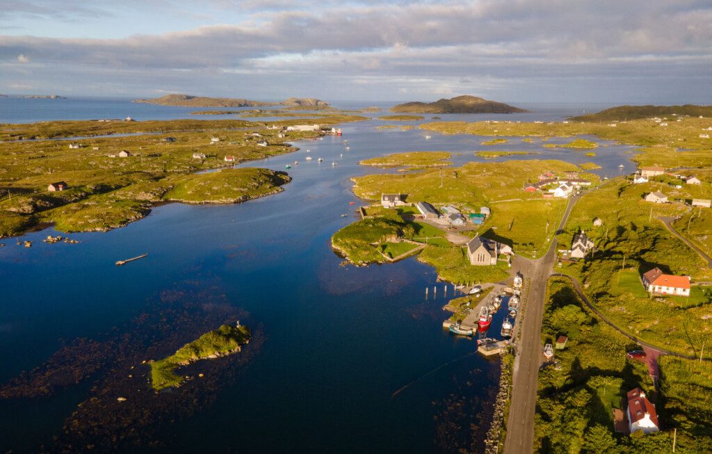 L'Île de Barra, Hébrides extérieures, Écosse