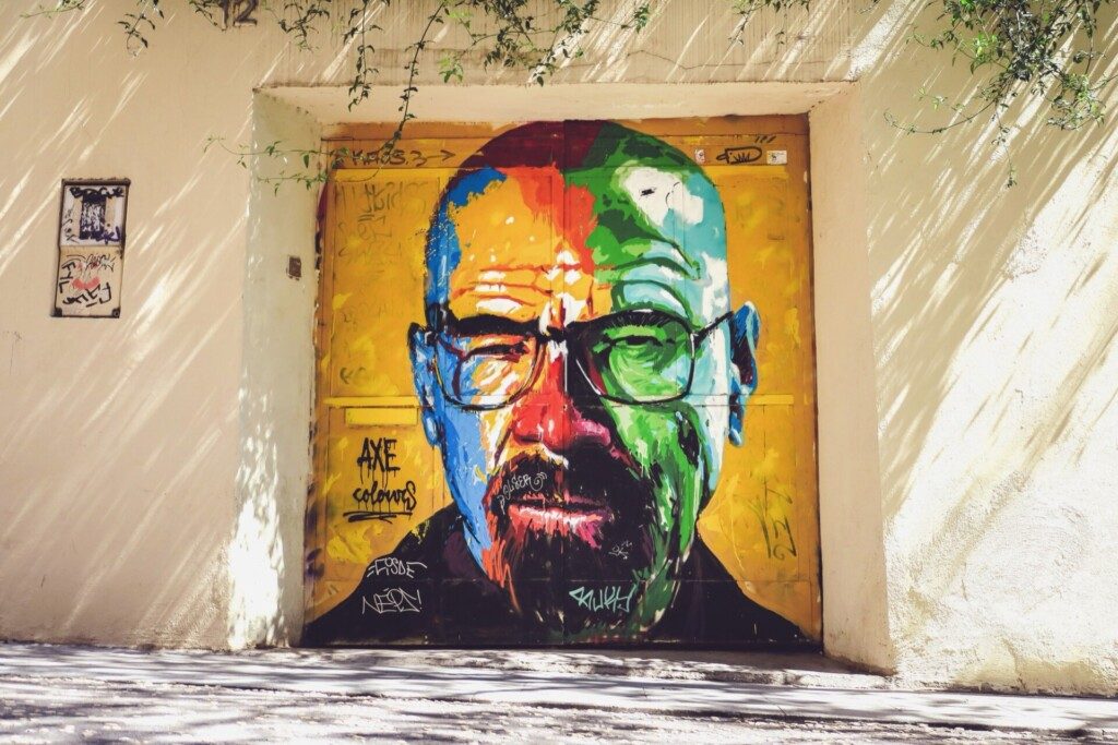 Street Art dans le quartier de Gracia à Barcelone