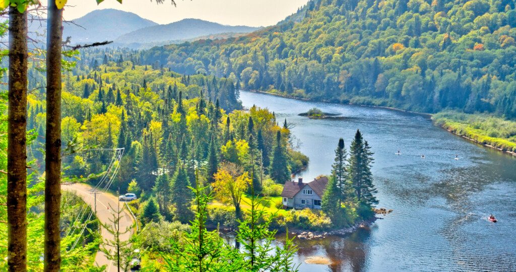 Le Parc national de la rivière Jacques-Cartier, autour de Québec
