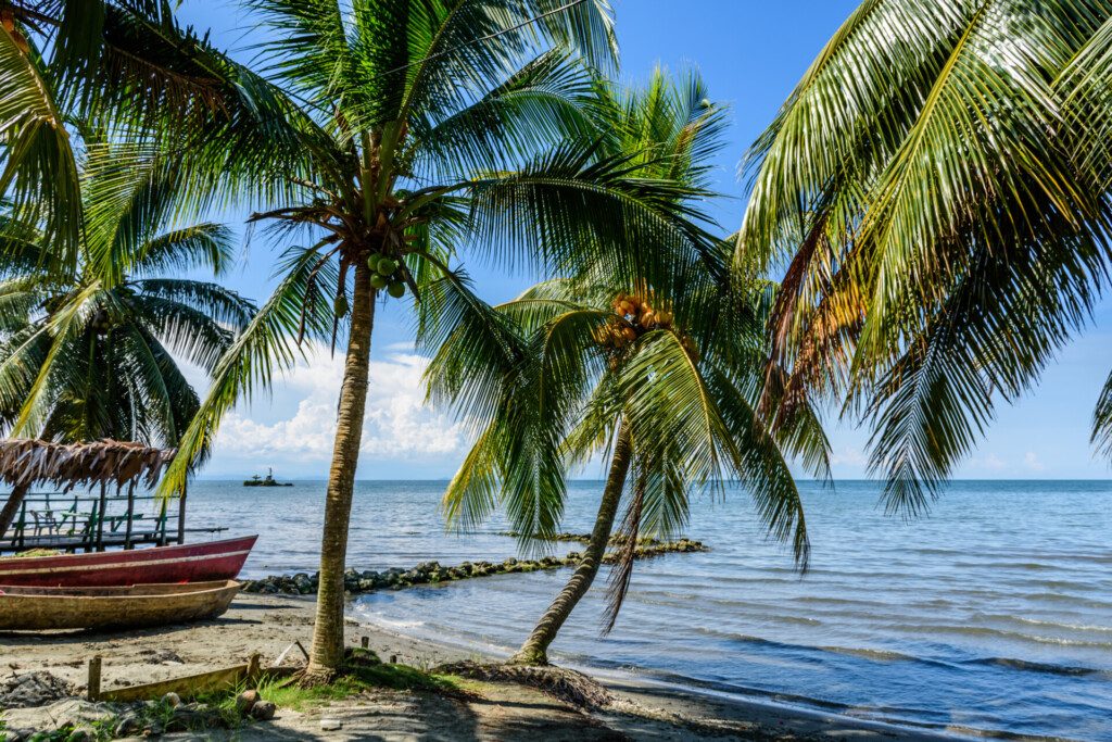 Ambiance caribéenne à Livingston, Guatemala