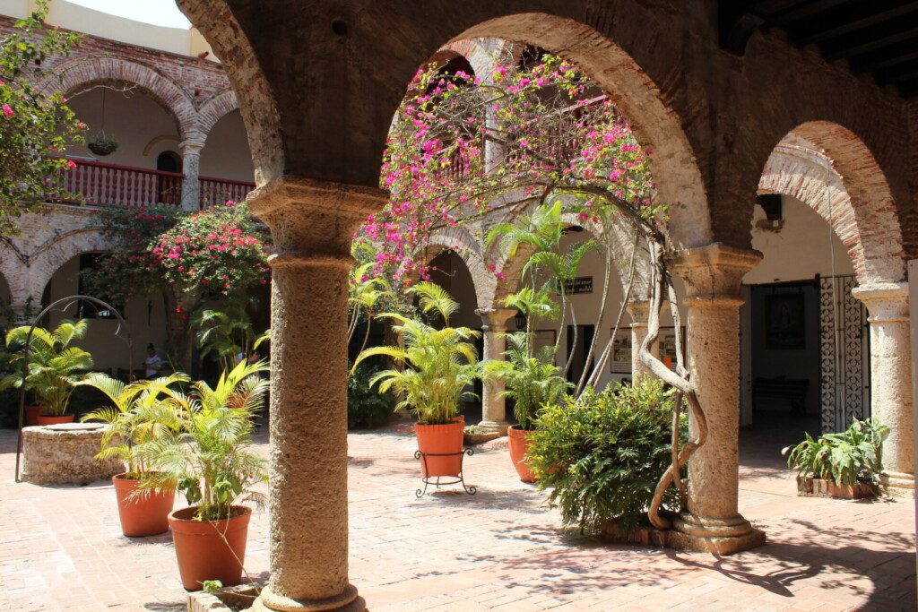 Cour intérieure du Couvent de Santa Cruz de la Popa - Carthagène