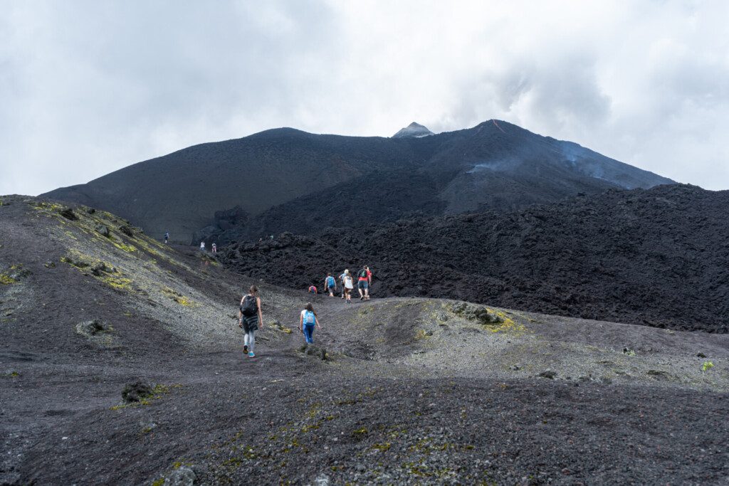 Excursion au volcan Pacaya situé au Guatemala