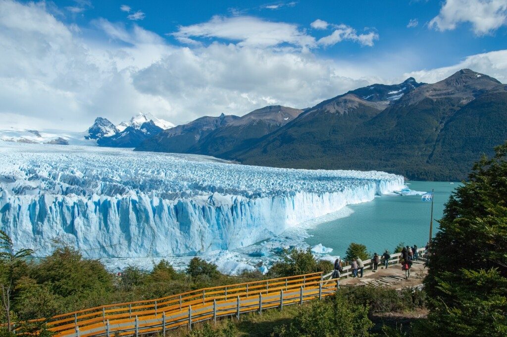 Glacier Perito Moreno dans le parc national Los Glaciares, Patagonie (côté Argentine)
