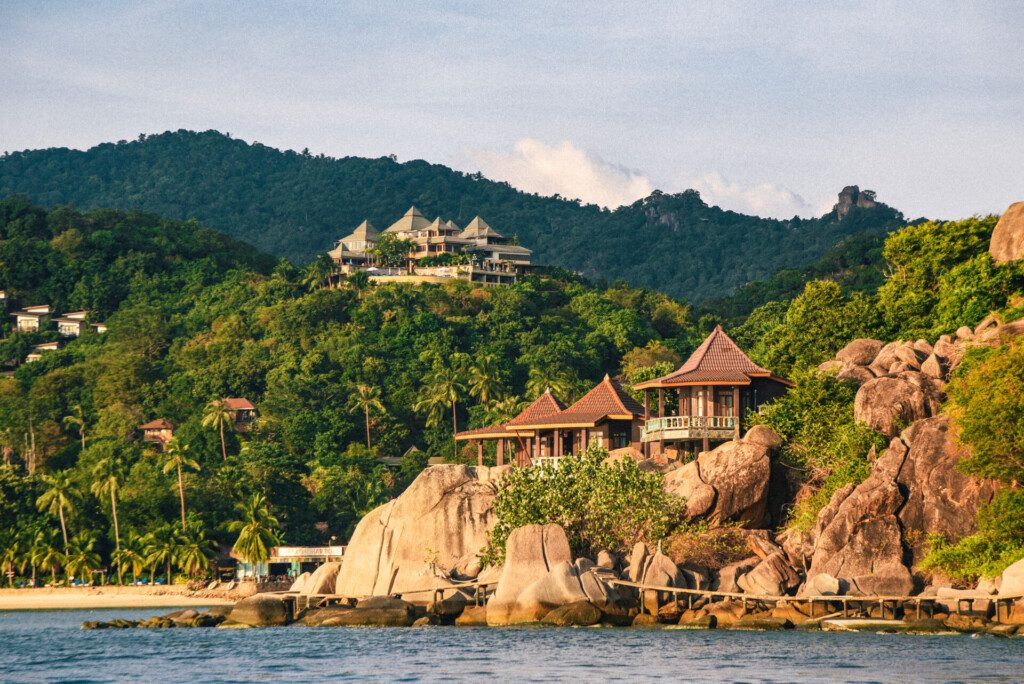 La côte de Koh tao (Thailande)