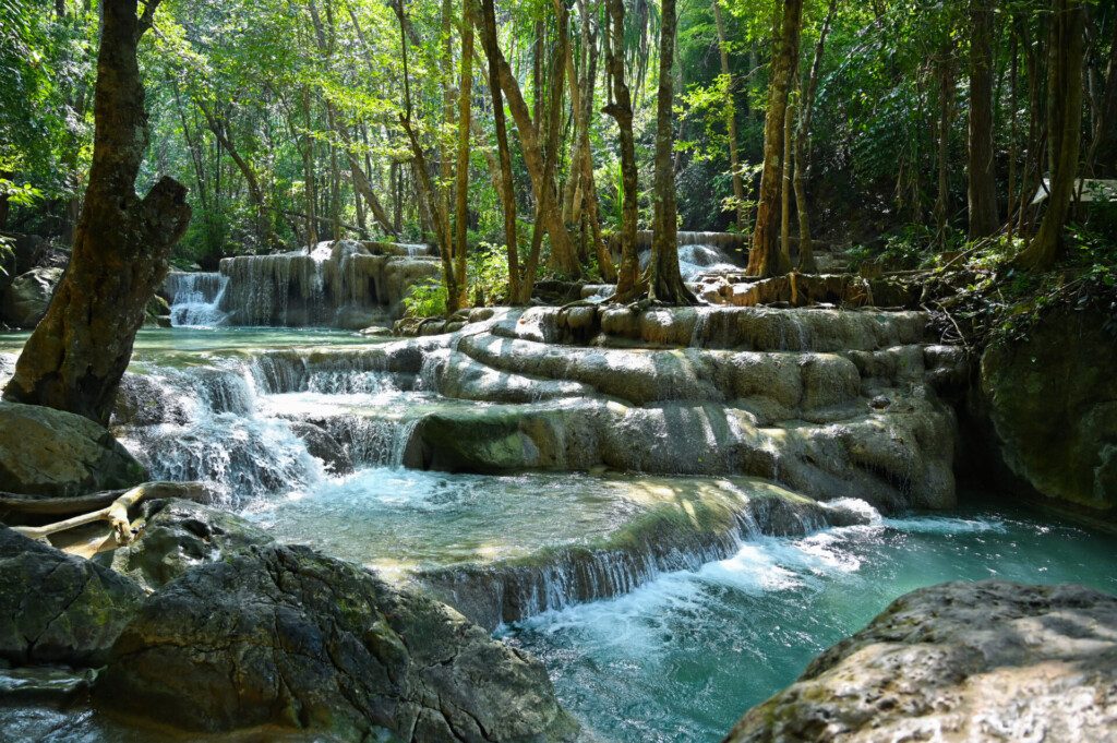 Les cascades d’Erawan, paysage mythique Thaï