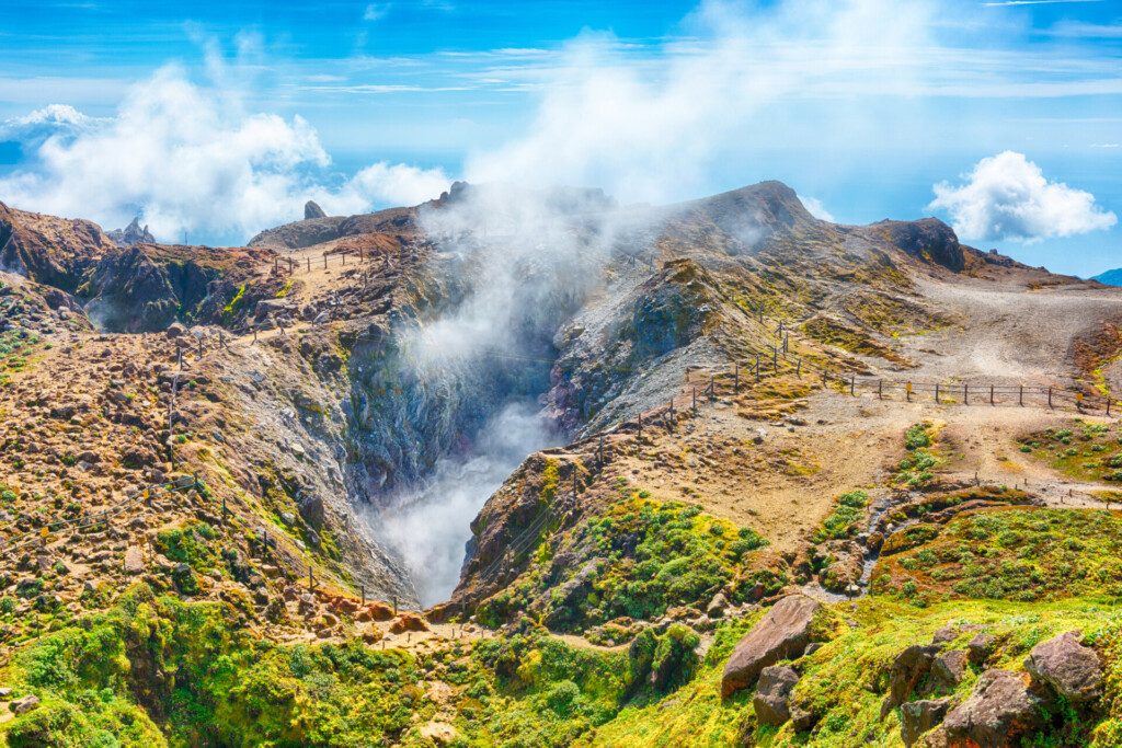 Randonnée au volcan de la Soufrière (Guadeloupe)