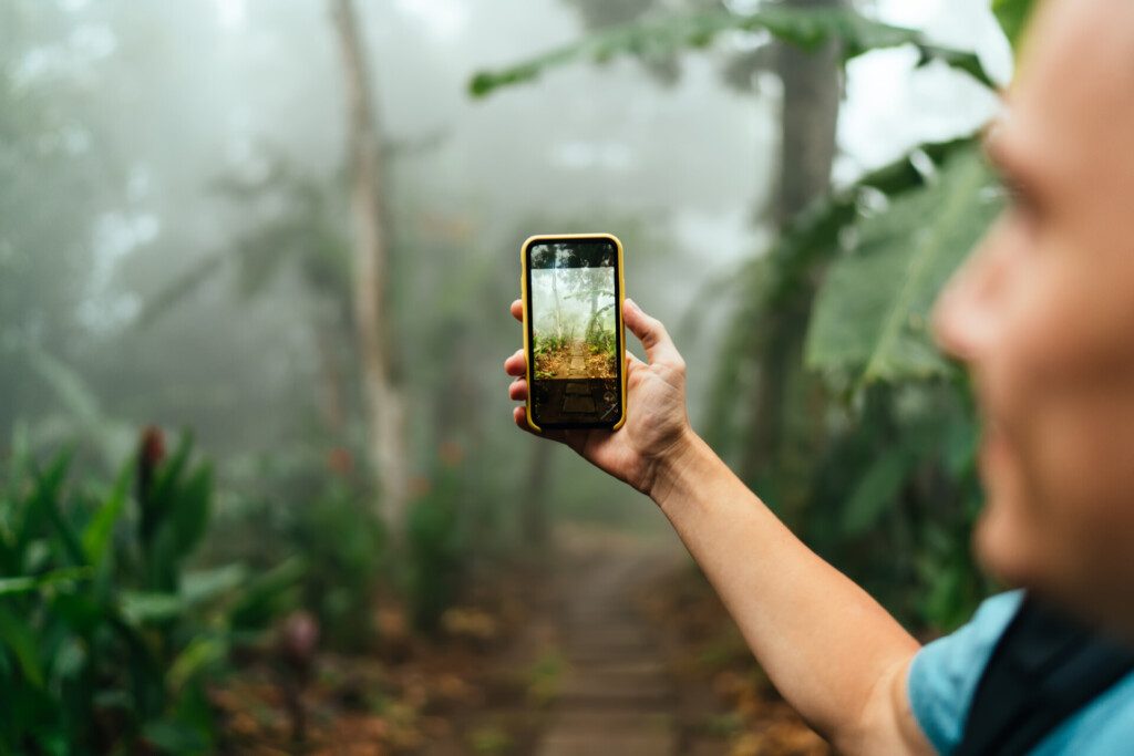 Capture de l'ambiance avec un smartphone