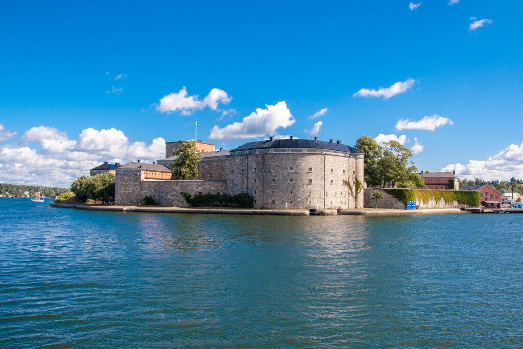 Forteresse de Vaxholm, non loin de Stockholm