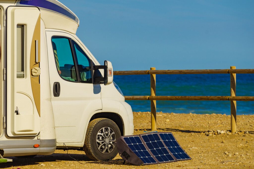 Panneau solaire pliable pour van ou camping-car