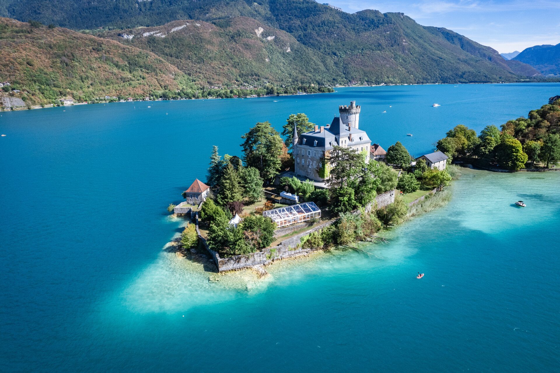 spots avec vue sur le lac d’Annecy