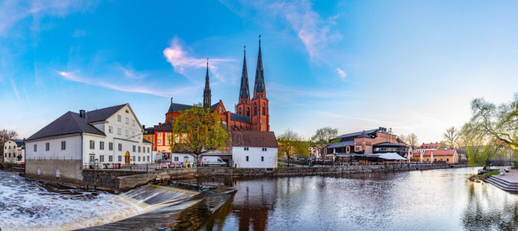 Uppsala et sa cathédrale, à 1h de Stockholm