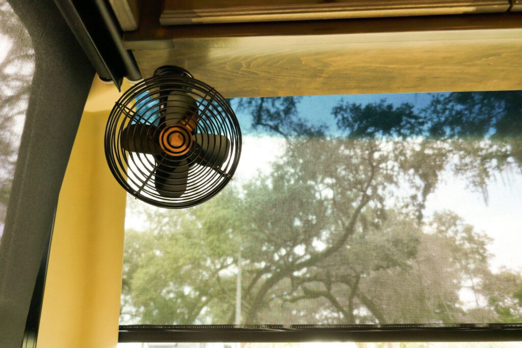 Ventilateur dans votre van et camping-car