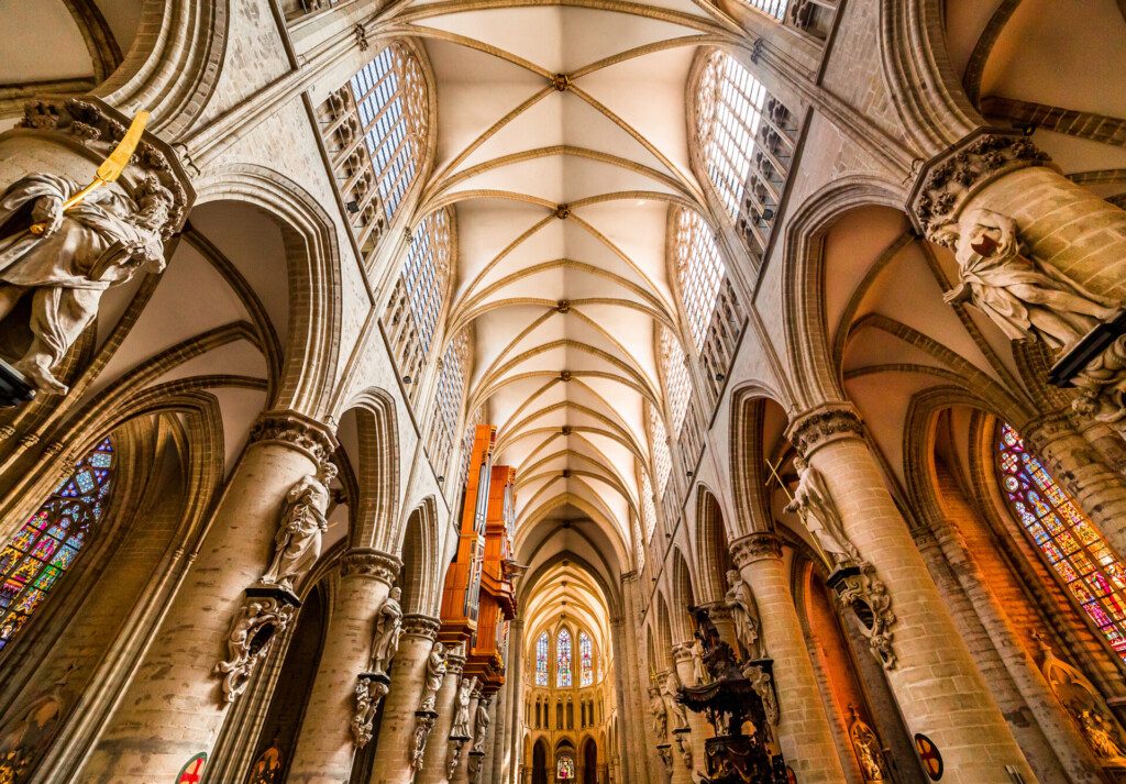 La Cathédrale Saints-Michel-et-Gudule à Bruxelles
