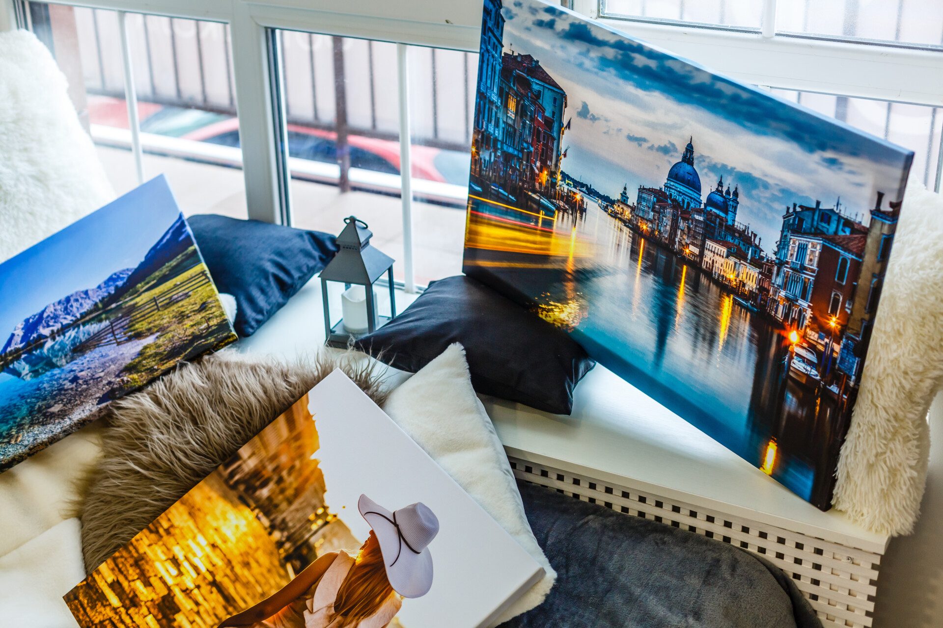 Photos de voyage sur toile décoration maison